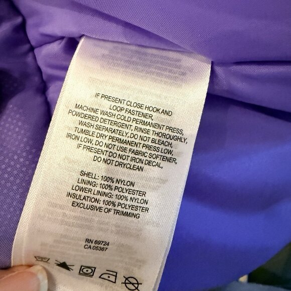 Columbia Jacket Youth Large 14/16 Navy Insulated Ski Omni Heat Alpine Action II - Picture 9 of 12